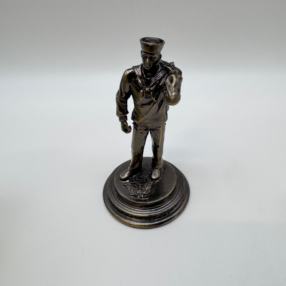 Vanmark Figurine "American Heroes" Bronze The Navy Way 1st Edition